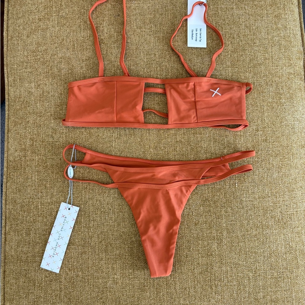 Boutine LA Burnt Orange Bikini Set